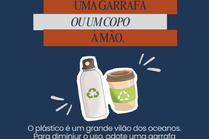 Incentivando o uso de coposgarrafas reutilizaveis